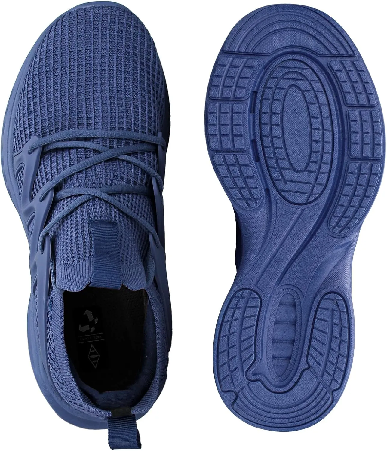 Pujcs Men's Slip on Walking Shoes Lightweight Breathable Non Slip Running Shoes Athletic Gym Tennis Shoes Sneakers for Men