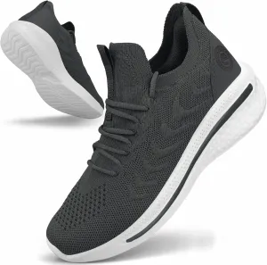 Pujcs Womens Sneakers Slip On Walking Shoes Breathable Running Shoes Lightweight Mesh Gym Shoes Non Slip Workout Shoes