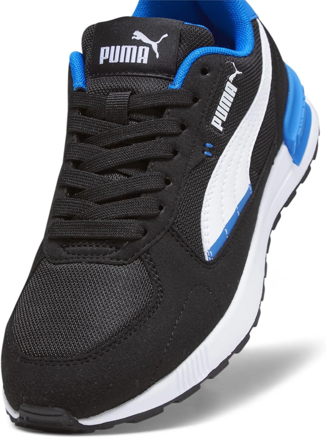 PUMA Unisex-Child Shoes Graviton Sneaker, Warm White-Strawberry Burst, 4 US Big Kid