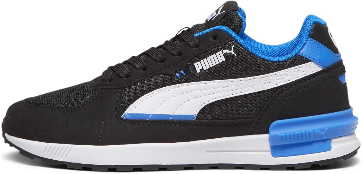 PUMA Unisex-Child Shoes Graviton Sneaker, Warm White-Strawberry Burst, 4 US Big Kid