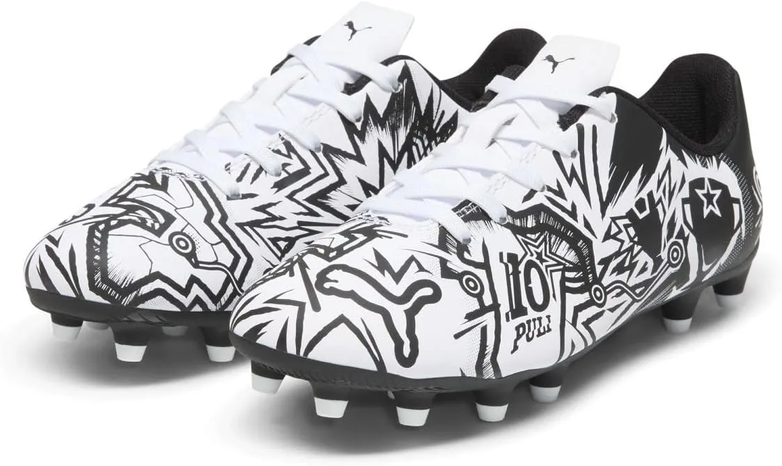 PUMA Unisex-Child Tacto Christian Pulisic Firm, Artificial Ground Soccer Cleats Sneaker