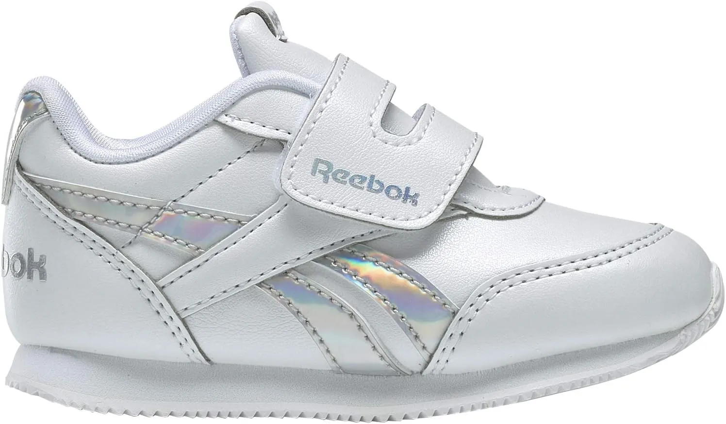 Reebok Girls Shoes Royal Jog 2 Jogger Classic Sneaker Fashion Athletics DV9022 (White, us_Footwear_Size_System, Toddler, Women, Numeric, Medium, Numeric_6_Point_5)