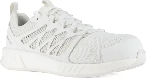Reebok Work Women's RB545 Fusion Flexweave Work Construction Shoe White Safety, 12