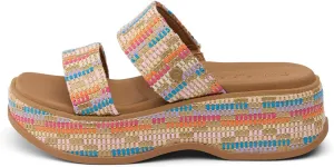 REEF Lofty Lux Hi Womens Fashion Platform Sandal, Soft Molded Footbed