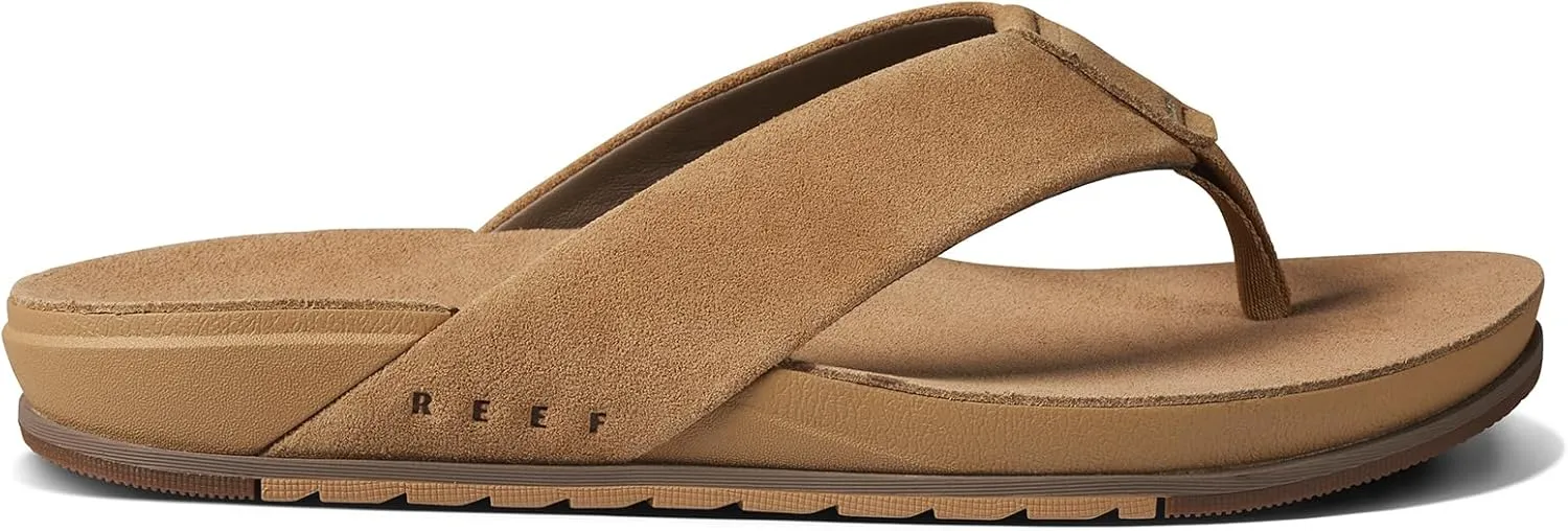 REEF Ojai Men's Sandal, Premium Suede, Soft Cushion Footbed