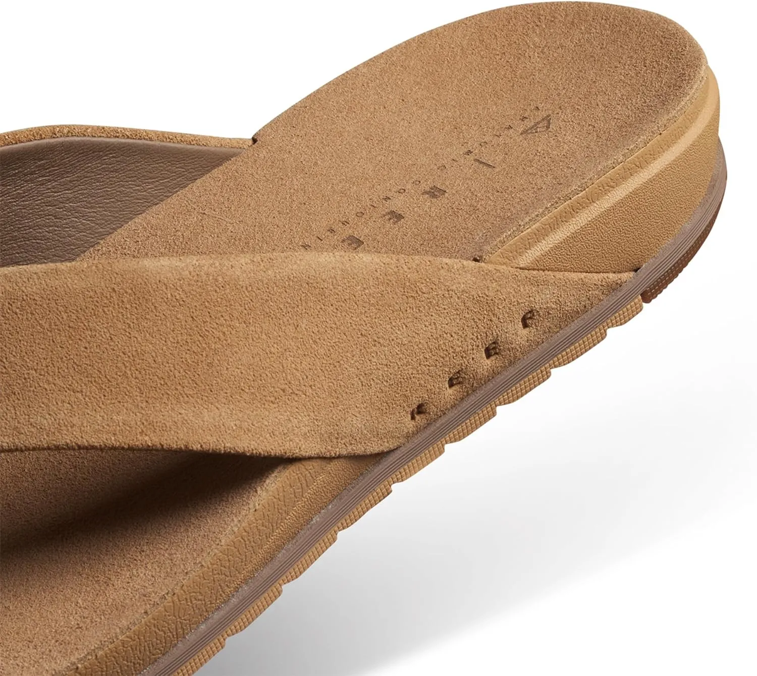 REEF Ojai Men's Sandal, Premium Suede, Soft Cushion Footbed