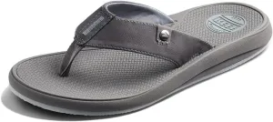REEF Phantom Nias Men's Beach Flip Flop, Lightweight & Soft and Supportive Molded Footbed