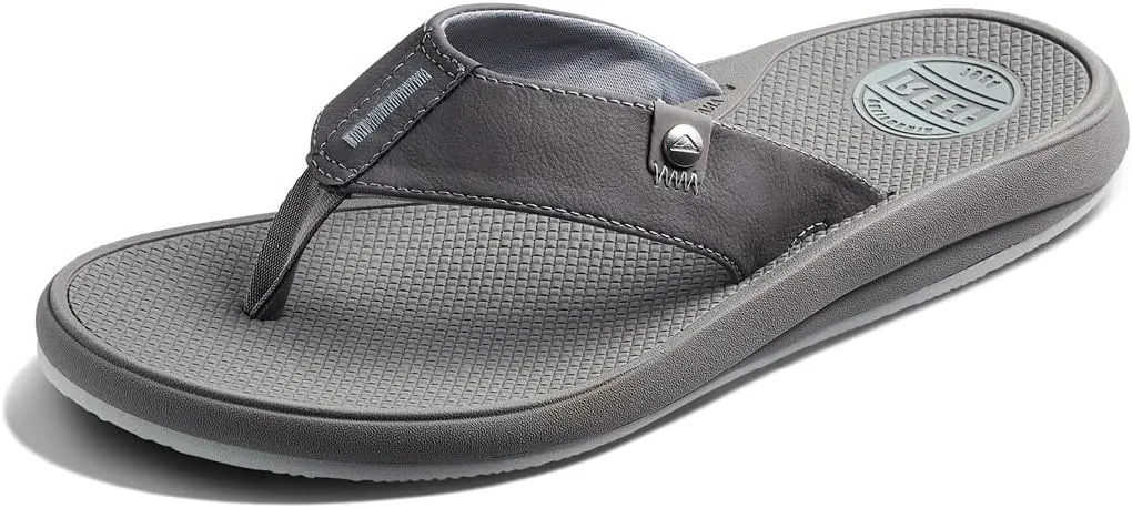 REEF Phantom Nias Men's Beach Flip Flop, Lightweight & Soft and Supportive Molded Footbed