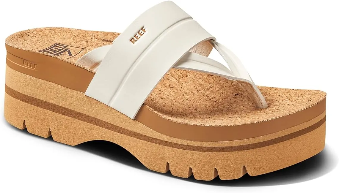 Reef Women's Vista Higher Savanah Fashion Platform Sandal, Soft Cushion Footbed, Arch Support