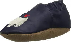 Robeez Baby Boys and Unisex Soft Soles Slip-Resistant Crib Shoes Slippers for Infant and Toddler, 0-24 Months