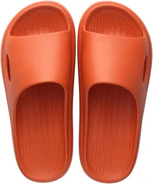 Rojeam Women & Men Shower Slippers Open Toe House Slides Bathroom Sandals
