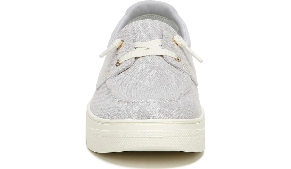 Rounded Onboard Grey Slip Detailed Scholl's Consistent quality Get On Oxfords Toe Time-saving Eyelet Dr.