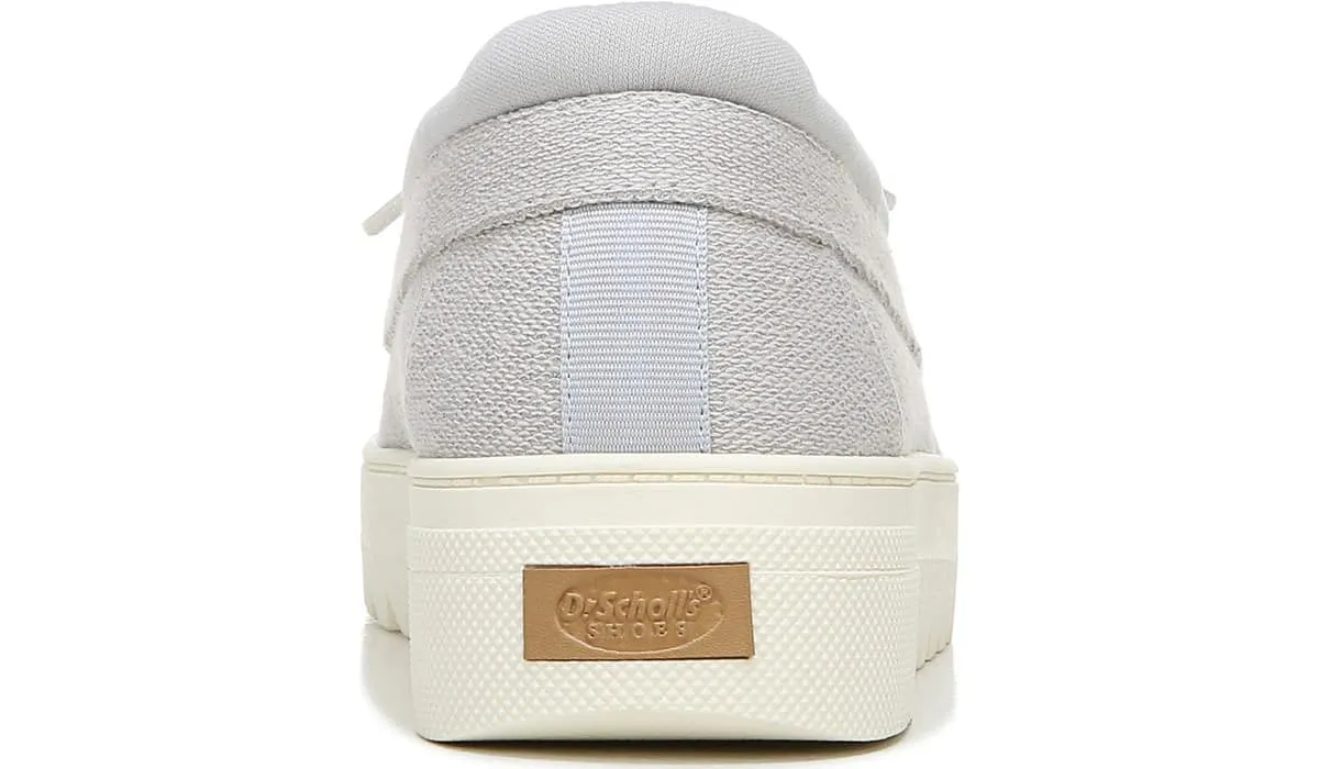 Rounded Onboard Grey Slip Detailed Scholl's Consistent quality Get On Oxfords Toe Time-saving Eyelet Dr.