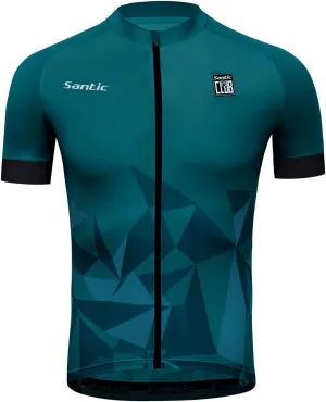 Santic Cycling Jersey Men's Short Sleeve Tops Mountain Biking Shirts Bicycle Jacket with Pockets …