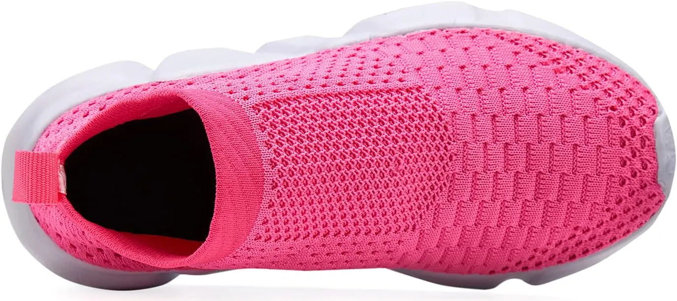 Santiro Boys Shoes Girls Sock Shoes Breathable Knit Slip On Shoes