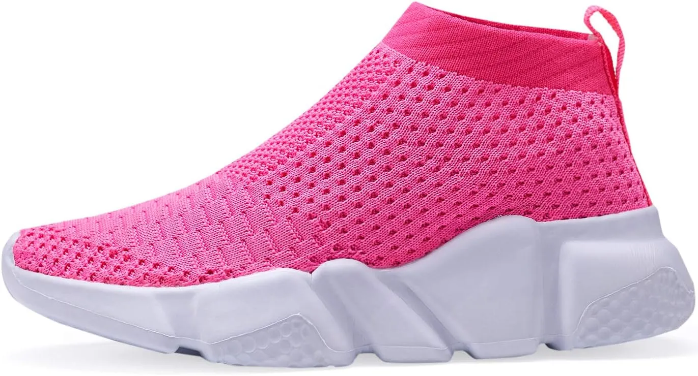 Santiro Boys Shoes Girls Sock Shoes Breathable Knit Slip On Shoes
