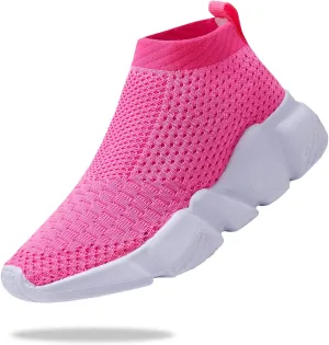 Santiro Boys Shoes Girls Sock Shoes Breathable Knit Slip On Shoes