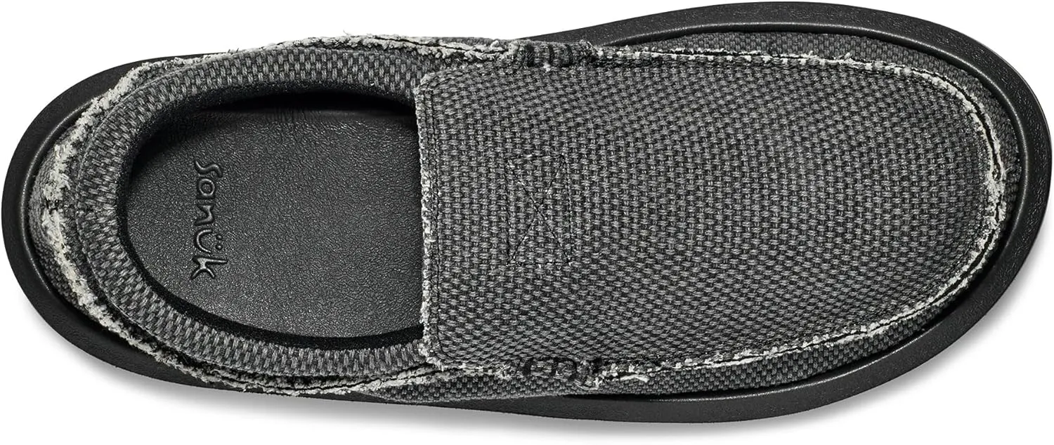 Sanuk Mens Chiba Loafers for Men | Mens Shoes | Slip On Shoes for Men | Men's Slip-on Loafers | Comfort Foam Footbed