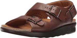 SAS Relaxed Walking Comfort Sandal Amber 10 WW - Double Wide (D)