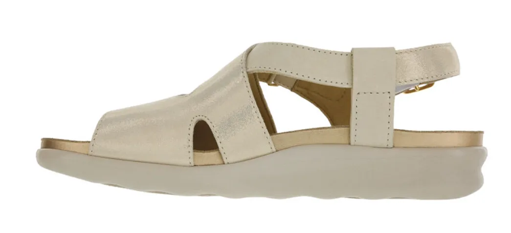 SAS Women's Huggy Comfort Sandals Soft Gold