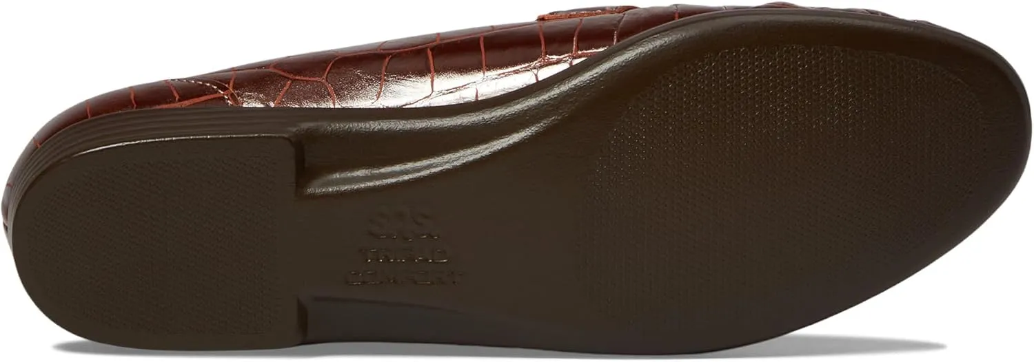 SAS Women's Taylor Comfort Wedge Slip-On Shoes with Tassels - Leather Upper