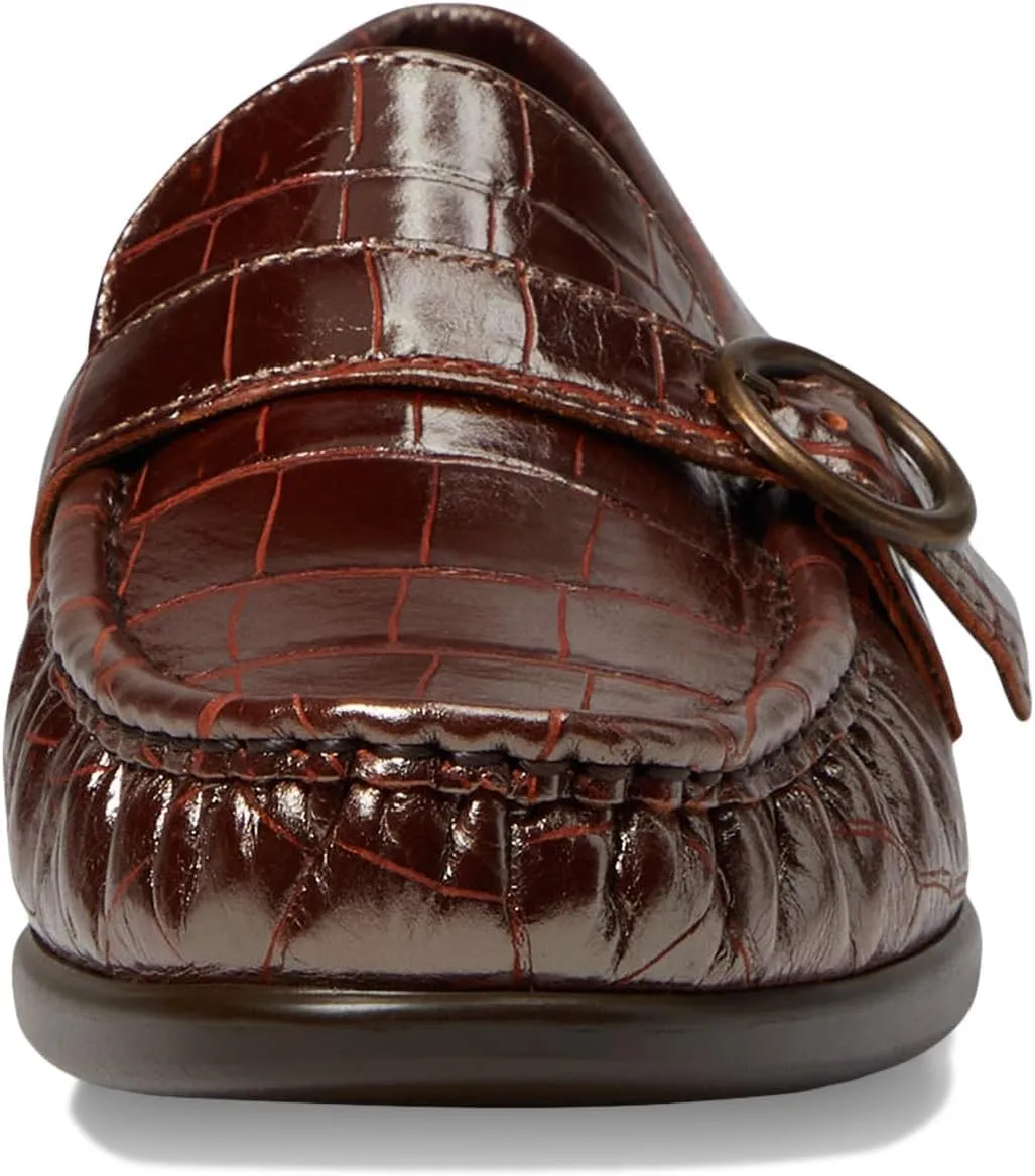 SAS Women's Taylor Comfort Wedge Slip-On Shoes with Tassels - Leather Upper