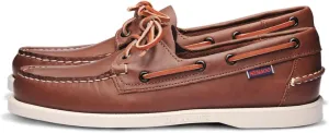Sebago Portland Boat Shoes - Full-Grain Leather Moccasins, Handsewn with Leather Sock Lining and Non-Marking, Slip-Resistant Sipped Rubber Outsoles