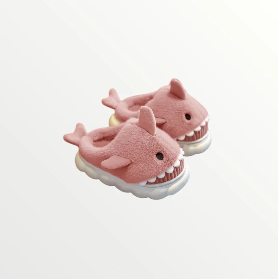 shark pink slipper