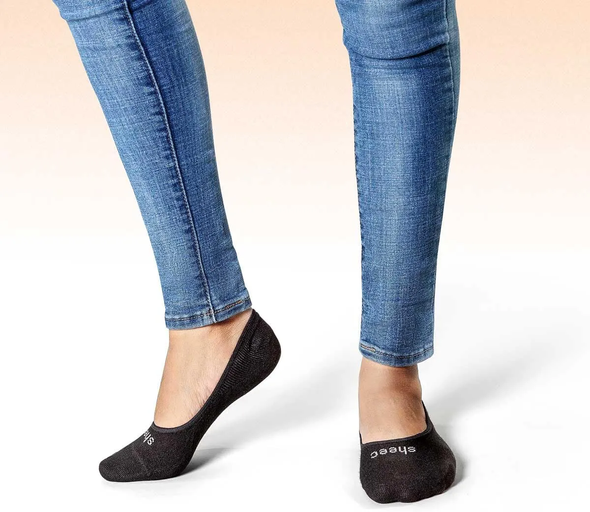 SHEEC Womens No Show Socks–Ultra-Soft Modal, Moisture-Wicking, Non-Slip Heel Grip–Invisible Fit for Sneakers & Boat Shoes