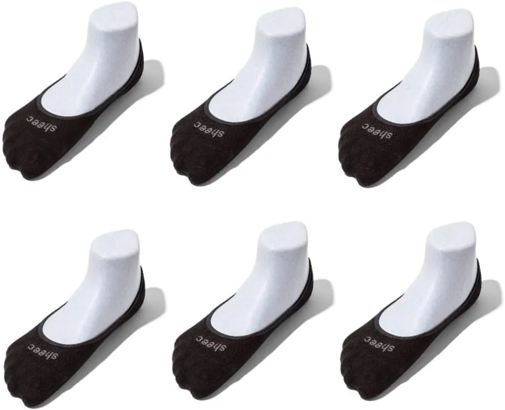 SHEEC Womens No Show Socks–Ultra-Soft Modal, Moisture-Wicking, Non-Slip Heel Grip–Invisible Fit for Sneakers & Boat Shoes