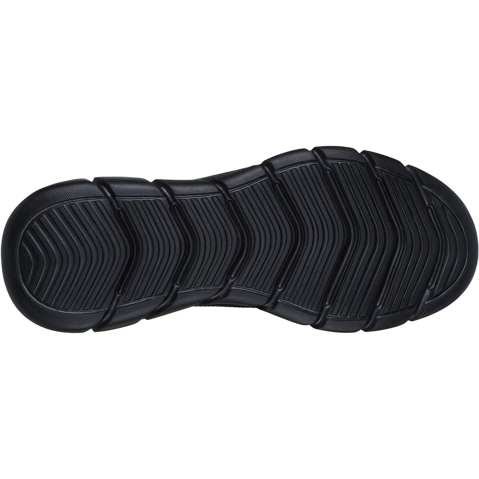 Skechers BOBS Sport B Flex Resilient Textile Men's Black Trainers