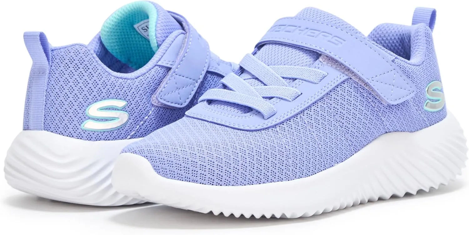 SKECHERS Girl's Bounder-Cool Cruise Sneaker
