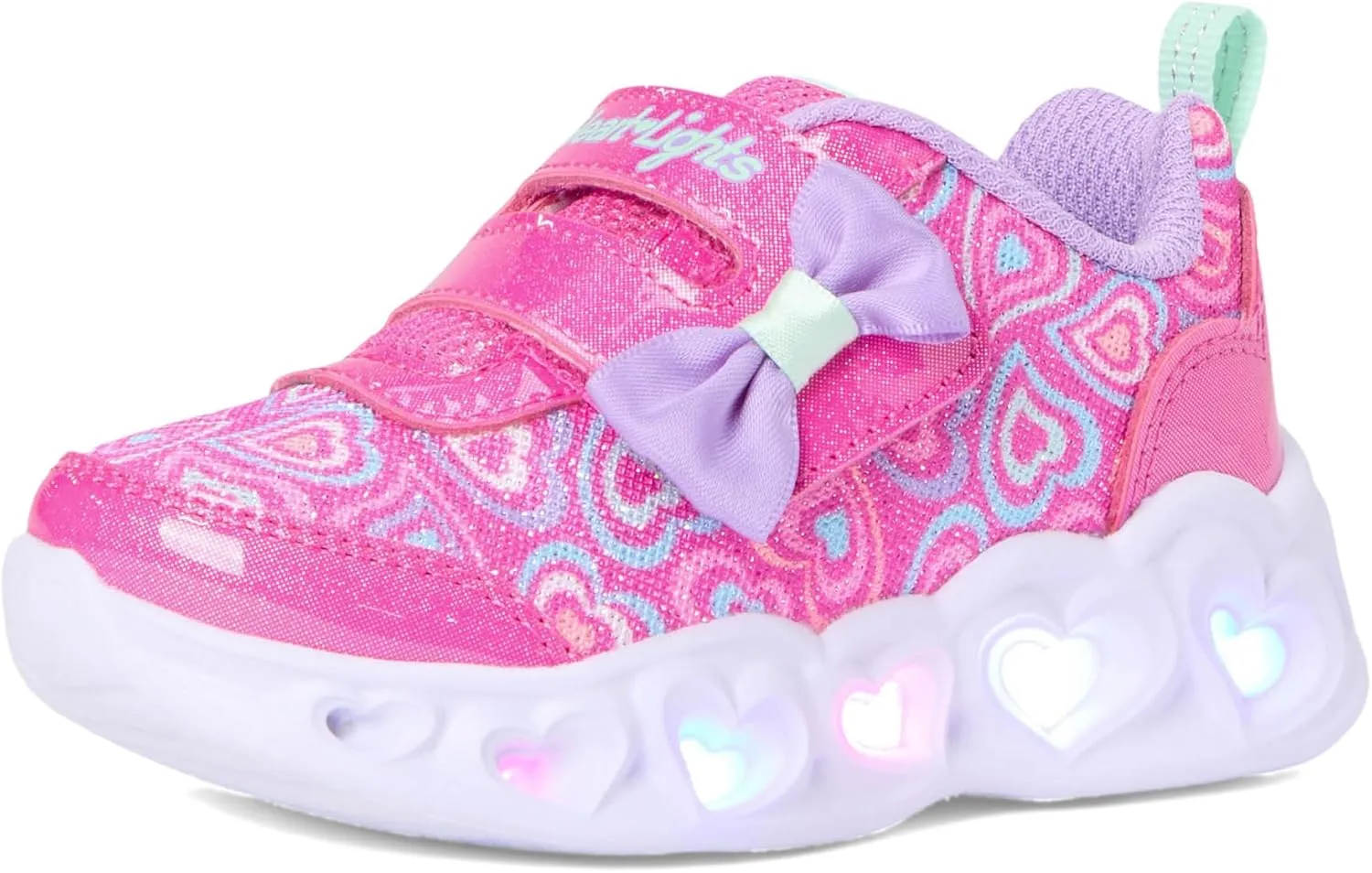 Skechers Girl's Heart Lights-Boogie Land Sneaker