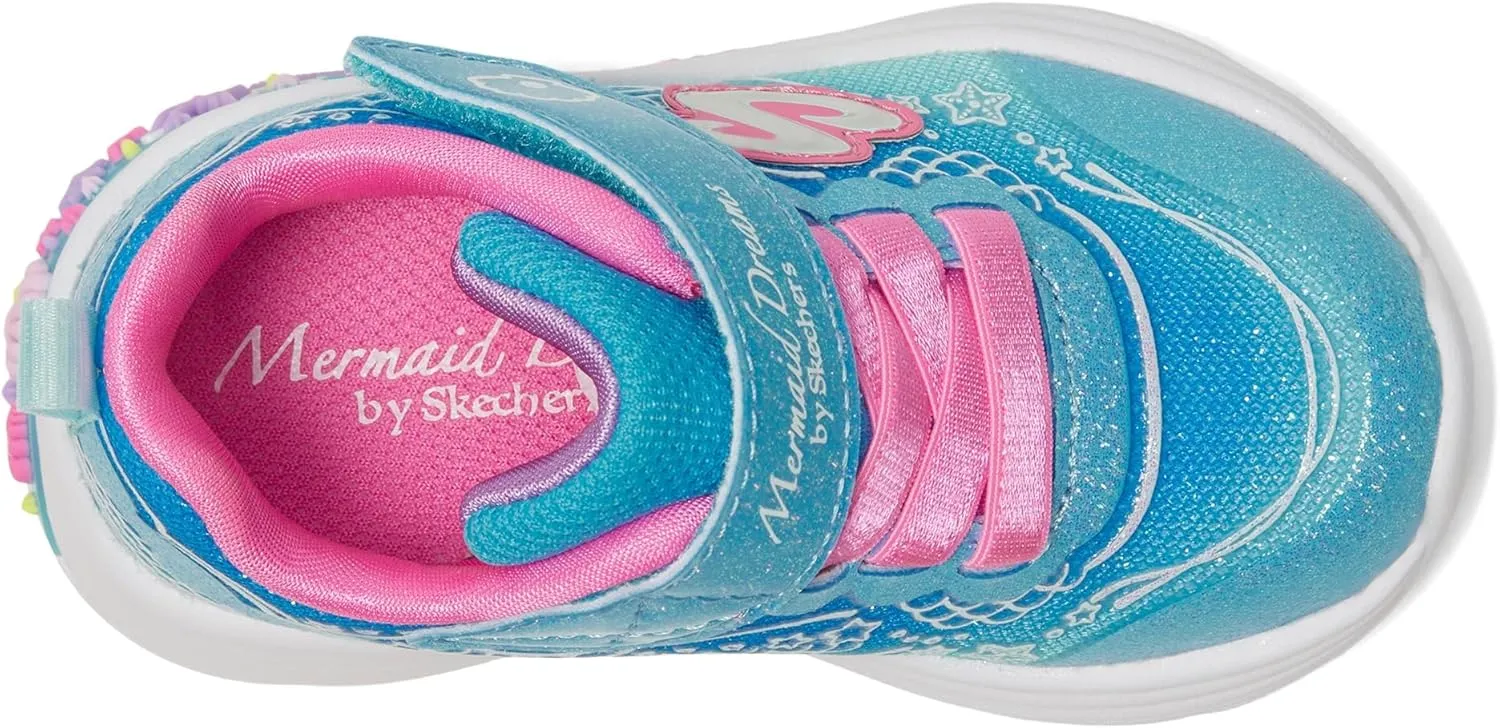 Skechers Girl's My Dreamers-Lil Mermaid Sneaker