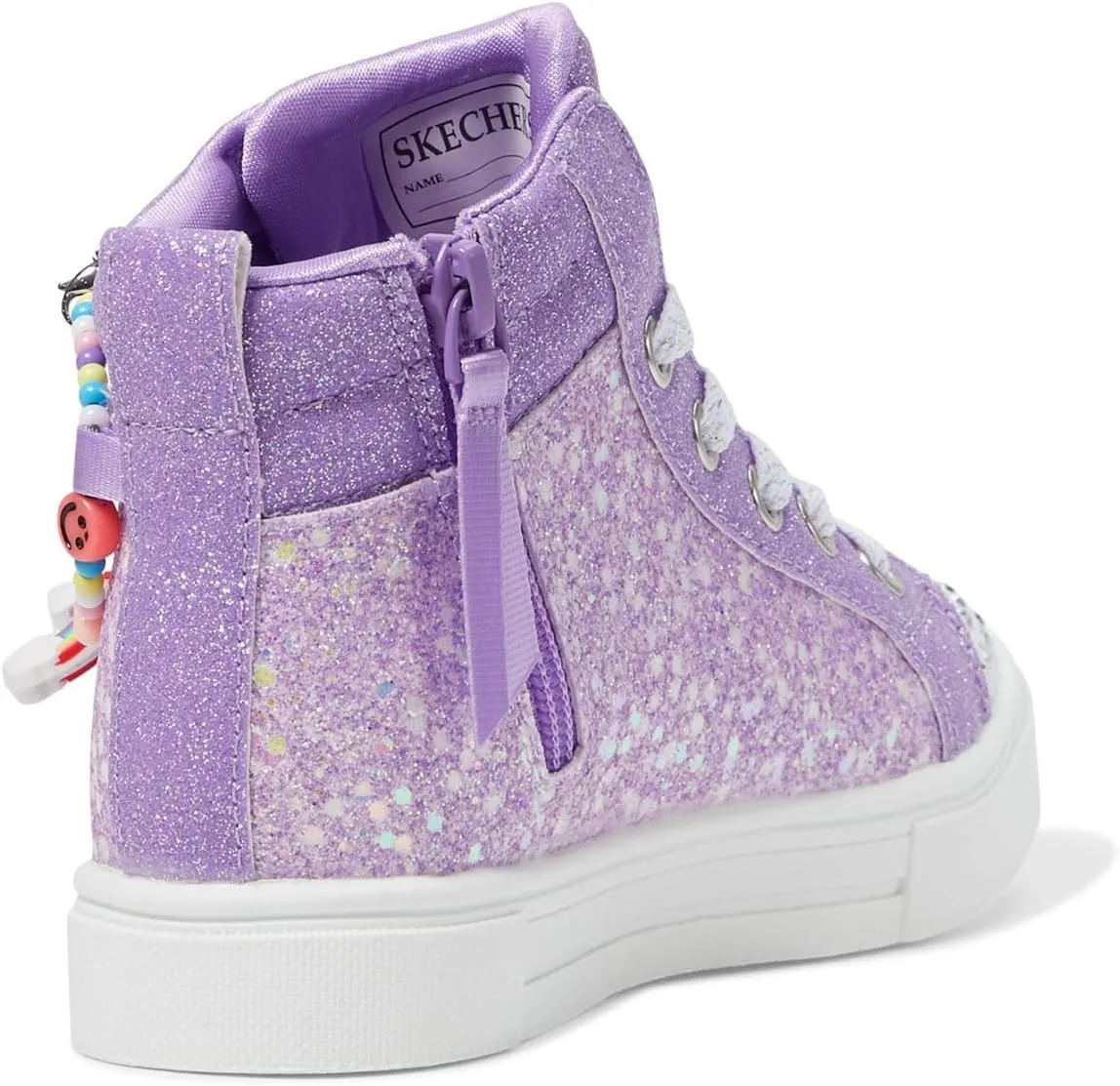 Skechers Girls' Twinkle Sparks-Charm Bestie Sneaker