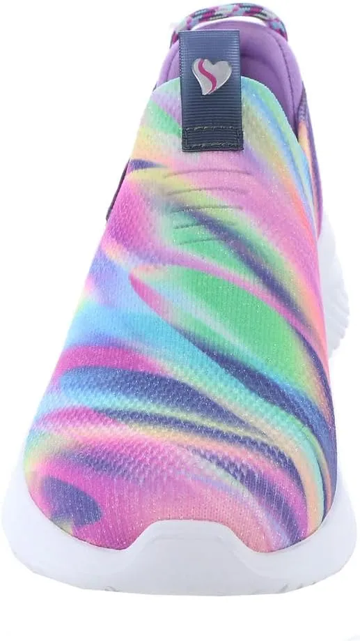 Skechers Girls' Ultra Flex 3.0 color Me Sleek Sneaker