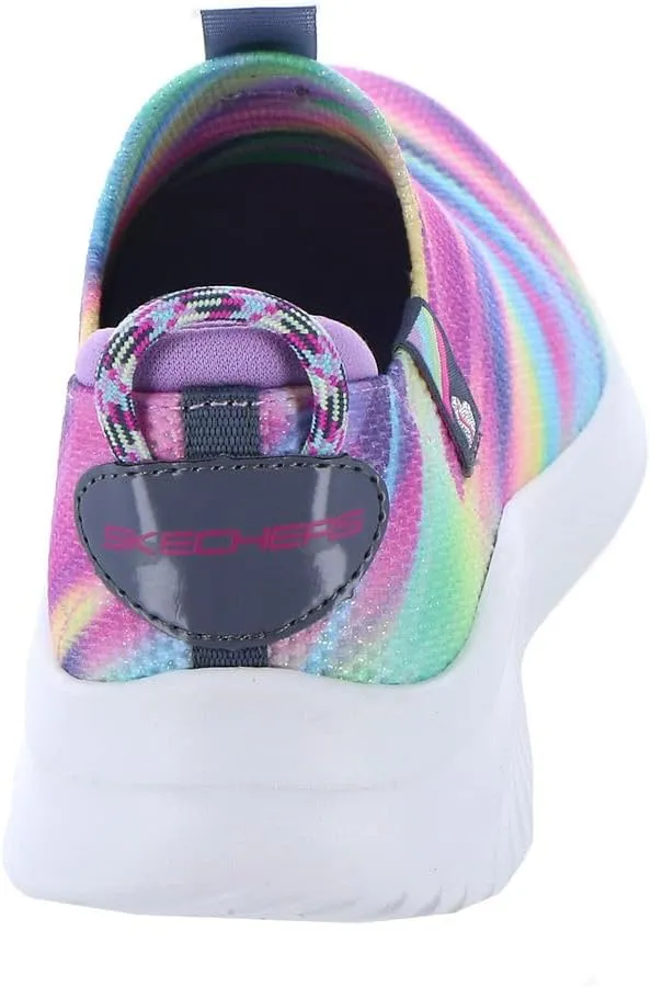Skechers Girls' Ultra Flex 3.0 color Me Sleek Sneaker