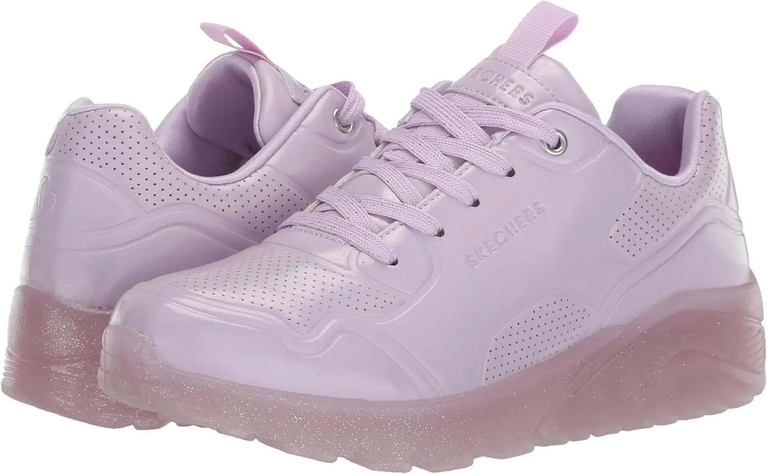 Skechers Girl's Uno Ice-Prism Luxe Sneaker