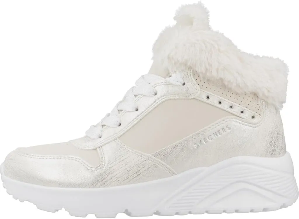 Skechers Girl's Uno Lite-Comfurt Collar Sneaker