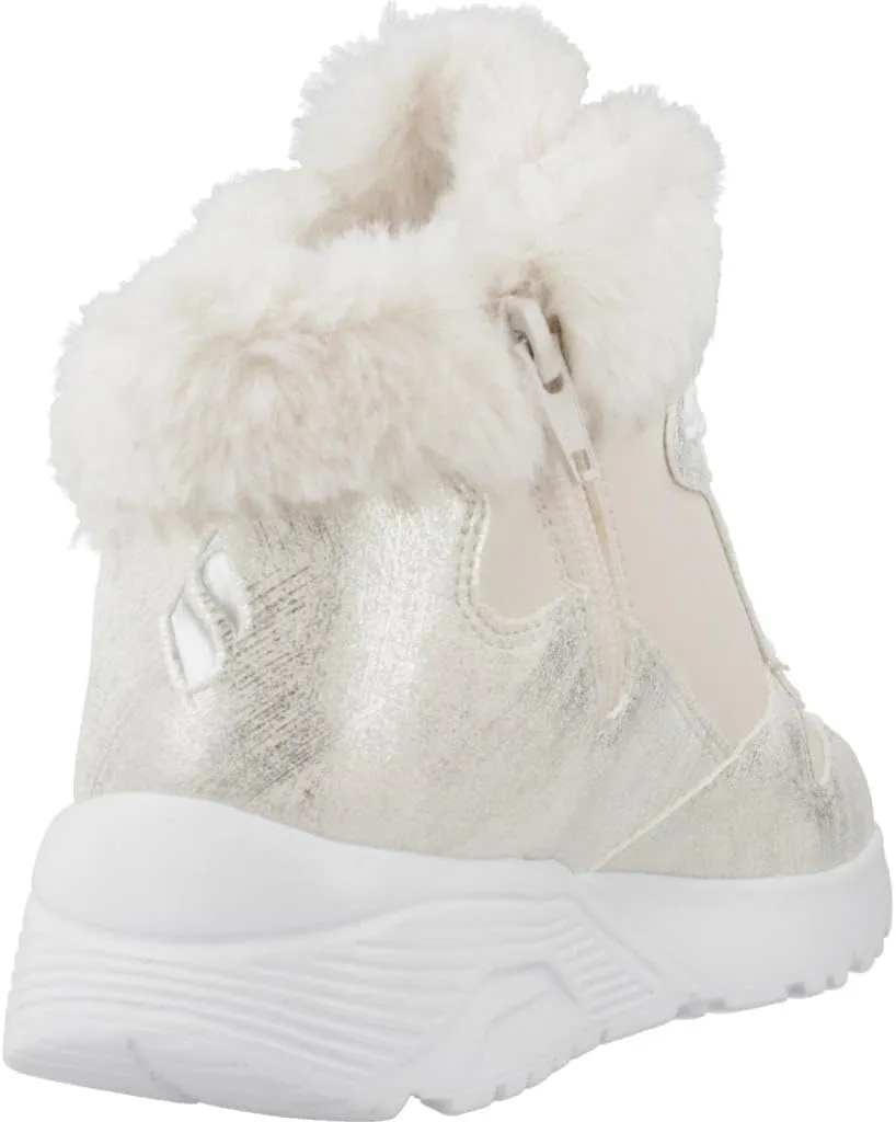 Skechers Girl's Uno Lite-Comfurt Collar Sneaker