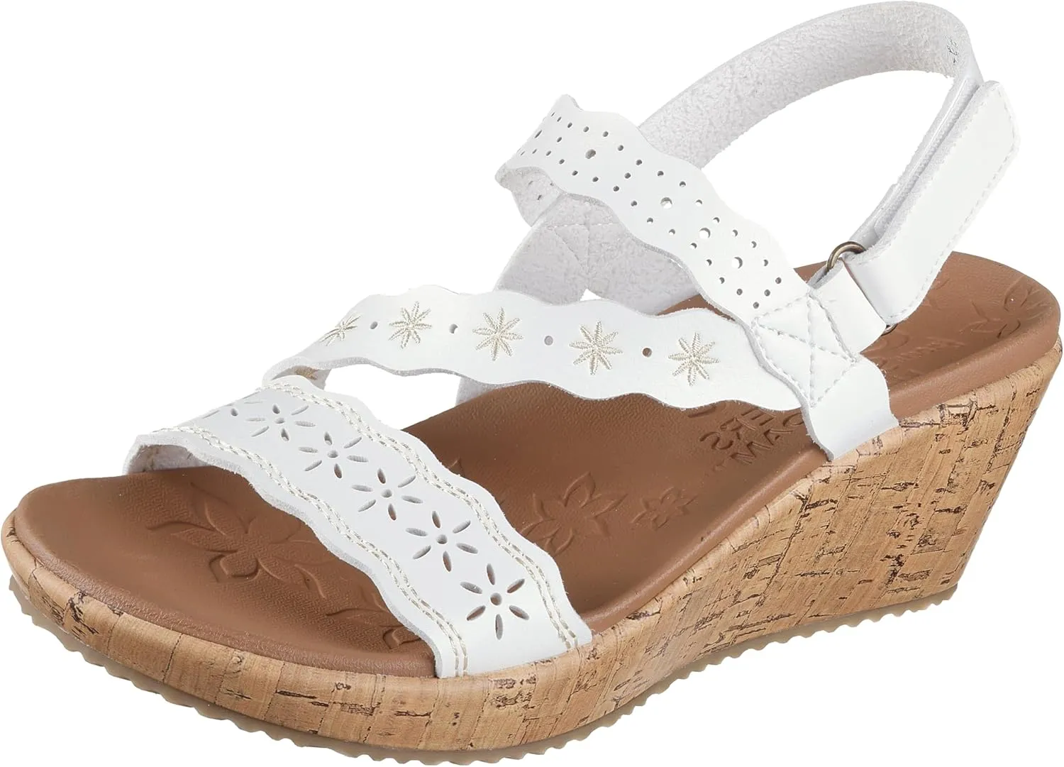 Skechers Women's Beverlee-Cherished Aura Wedge Sandal