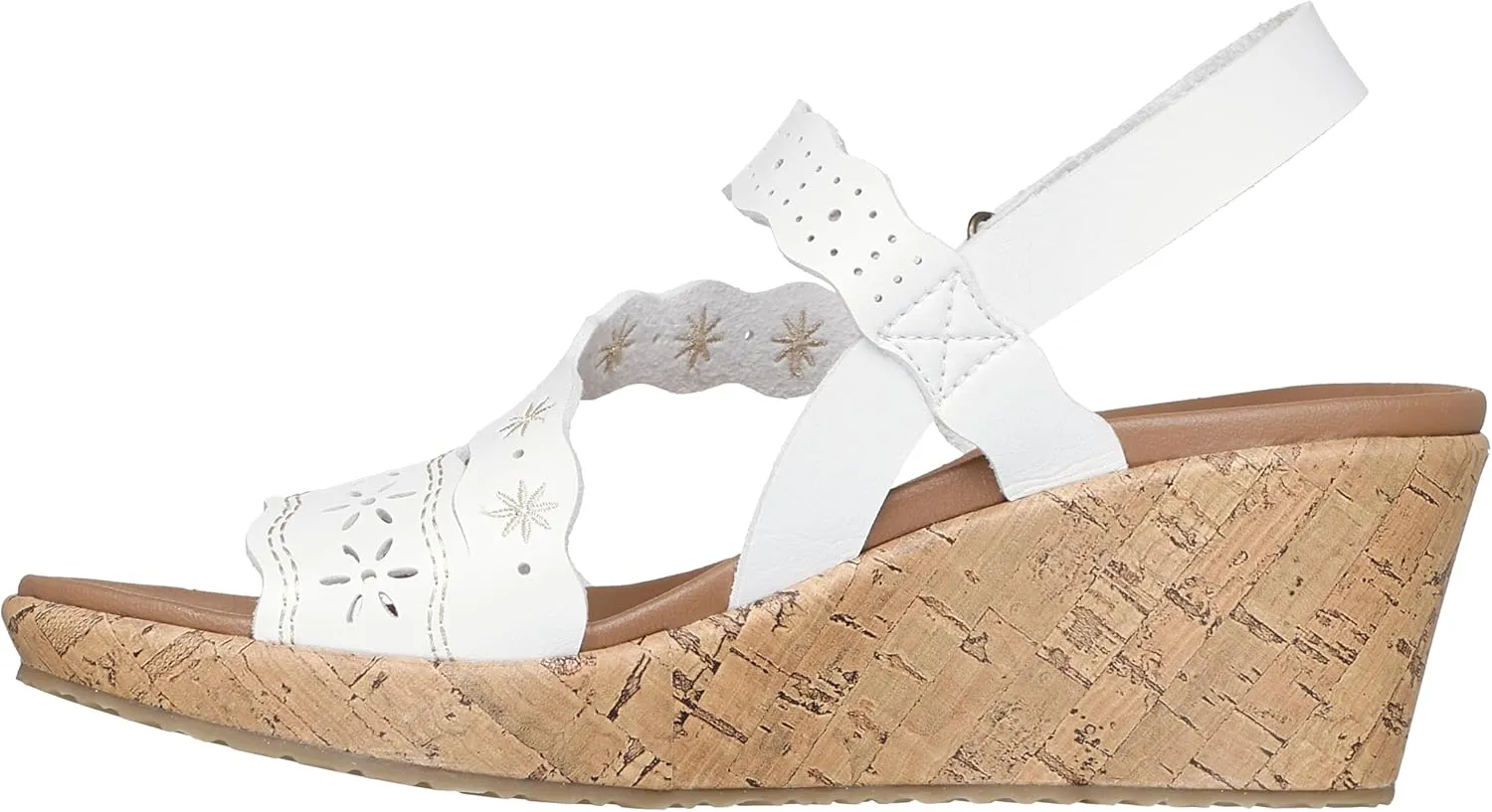 Skechers Women's Beverlee-Cherished Aura Wedge Sandal