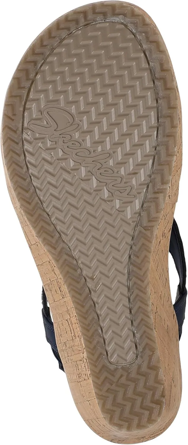 Skechers Women's Beverlee-Dazzling Charm Wedge Sandal