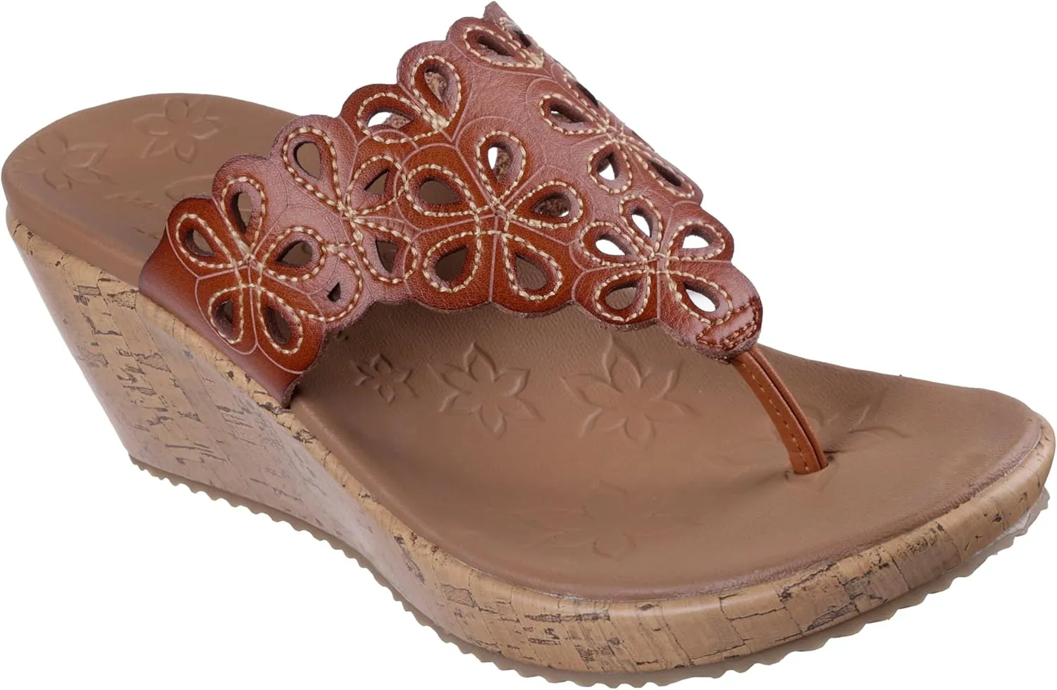 Skechers Women's Beverlee-Summer Spirit Wedge Sandal