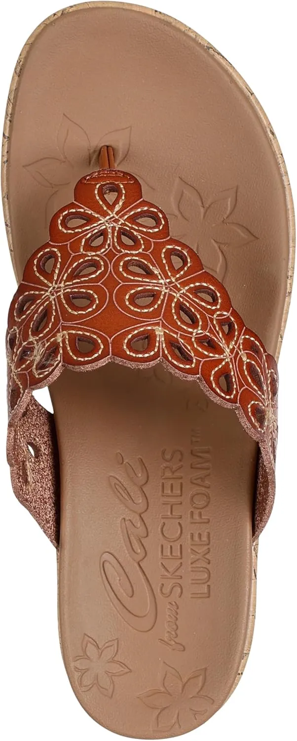 Skechers Women's Beverlee-Summer Spirit Wedge Sandal