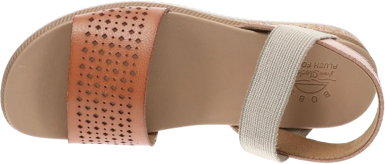 Skechers Women's, BOBS Desert Kiss Low - Perf Look Sandal