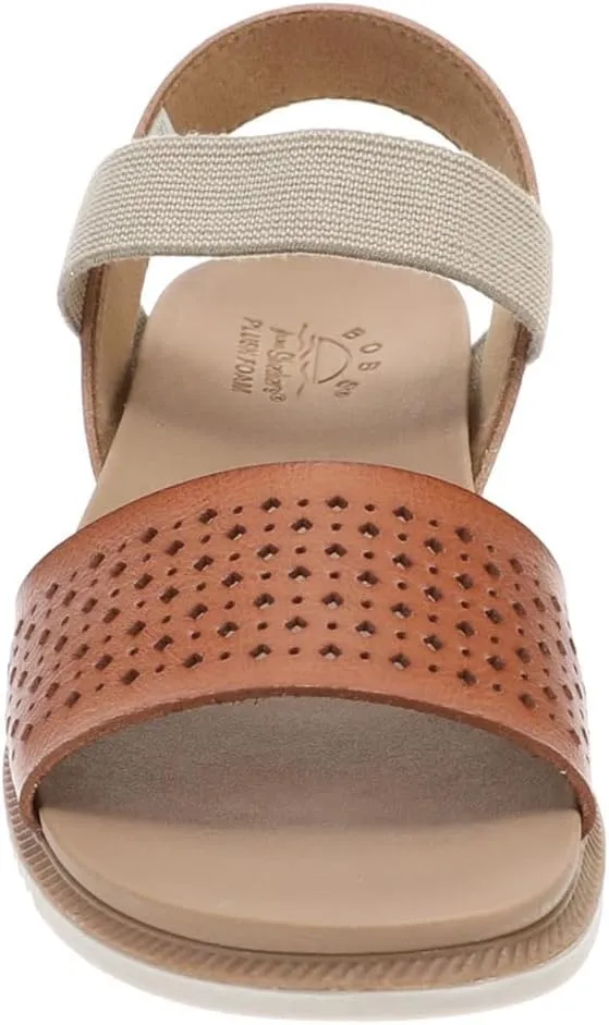 Skechers Women's, BOBS Desert Kiss Low - Perf Look Sandal