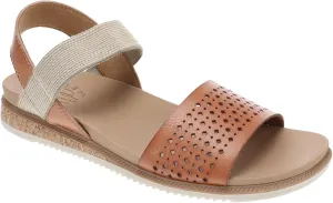 Skechers Women's, BOBS Desert Kiss Low - Perf Look Sandal