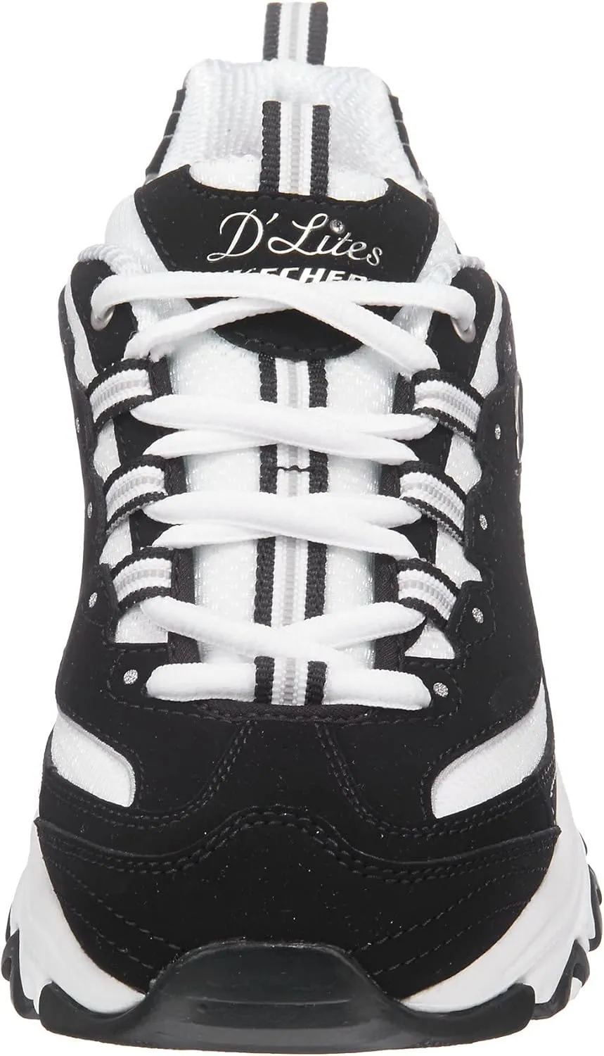 Skechers Women's D'Lites-Biggest Fan Sneaker