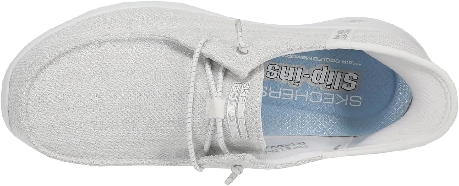 Skechers Women's Hands Free Slip-ins Go Walk Joy Moc Toe Casual Shoe Sneaker